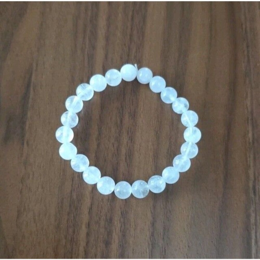 Quartz Stretch Bracelet 6mm - Picture 1 of 3